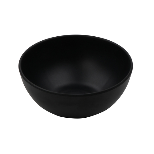 GET B-101-BK Nara Black Melamine 7 oz. 4.5" dia. Soup Bowl - 2 Doz
