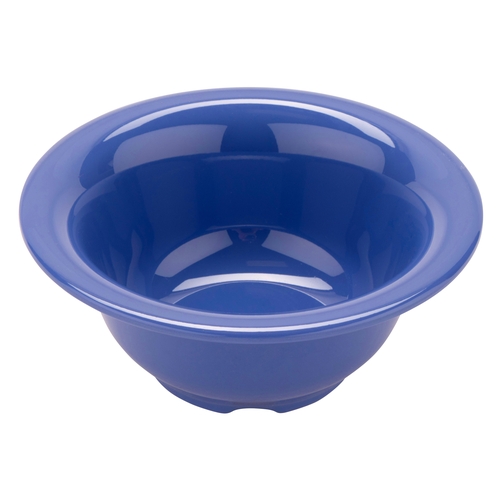 GET B-105-PB Diamond Peacock Blue Melamine 10 oz. Narrow Rim Bowl - 4 Doz