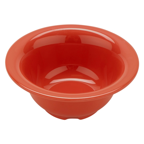 GET B-105-RO Diamond Rio Orange Melamine 10 oz. Mardi Gras Bowl - 4 Doz