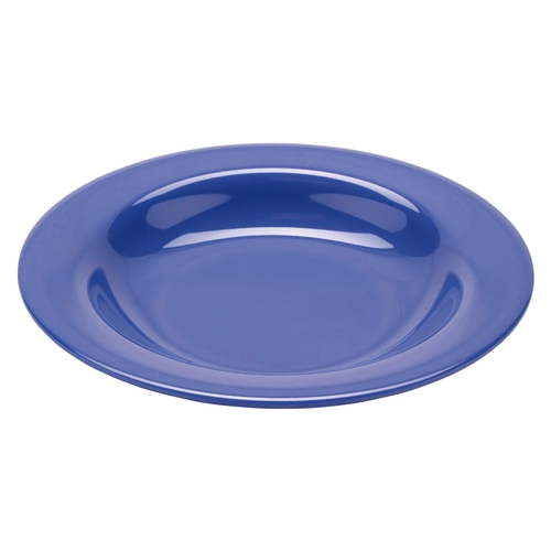 GET B-139-PB Diamond Peacock Blue Melamine 13 oz. 9.25" dia. Bowl - 2 Doz