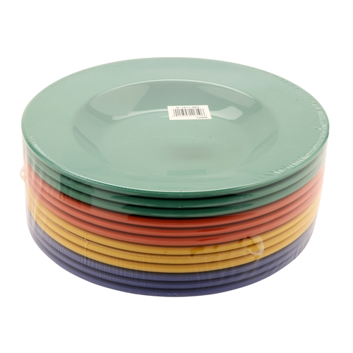 GET B-1611-MIX Diamond Color Mix Melamine 16 oz. Mardi Gras Bowl - 1 Doz