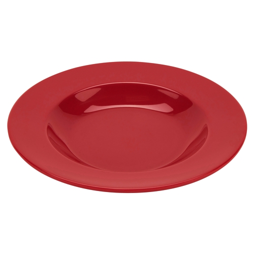GET B-1611-RED Red Sensation Melamine 16 oz. Wide Rim Bowl - 1 Doz