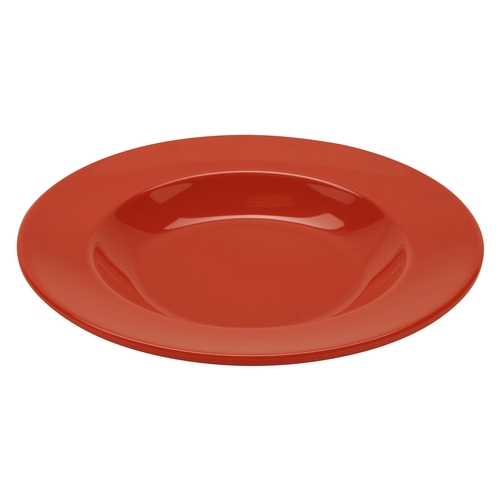 GET B-1611-RO Diamond Rio Orange Melamine 16 oz. Wide Rim Bowl - 1 Doz