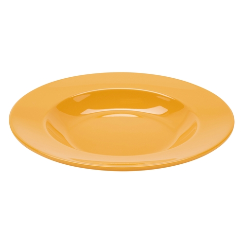 GET B-1611-TY Diamond Tropical Yellow Melamine 16 oz. Mardi Gras Bowl