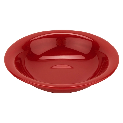 GET B-167-CR Diamond Cranberry Melamine 16 oz. Narrow Rim Bowl - 2 Doz