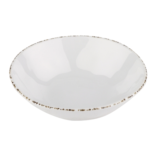 GET B-18-UM Urban Mill Cream Melamine 16 oz. Irregular Bowl - 1 Doz