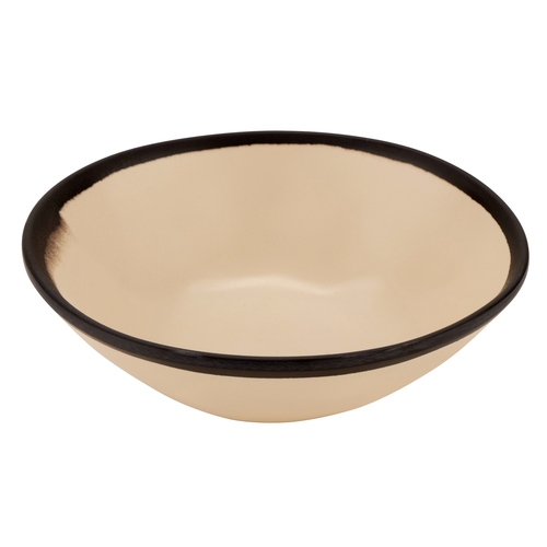 GET B-180-MA Pottery Market Manila Melamine 16 oz. Soup Bowl - 1 Doz