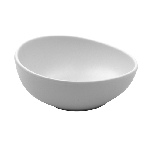 GET B-2000-W Riverstone White Melamine 15.5 oz. Salad Bowl - 1 Doz