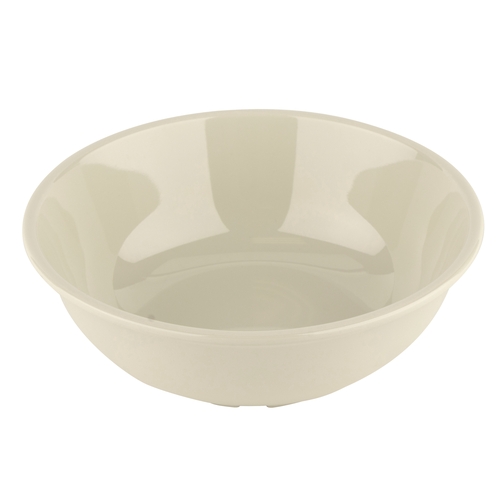 GET B-24-DI Diamond Ivory Melamine 24 oz. 7.5" dia. Soup Bowl - 1 Doz