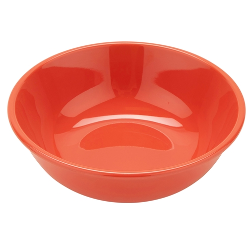 GET B-24-RO Diamond Rio Orange Melamine 24 oz. Mardi Gras Bowl - 1 Doz