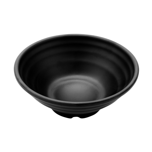 GET B-247-BK Nara Black Melamine 22 oz. 7" dia. Bowl - 1 Doz
