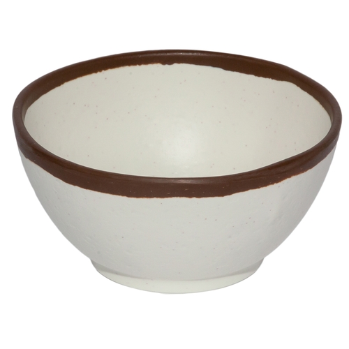 GET B-299-CRM Pottery Market Cream Melamine 10 oz. Soup Bowl - 2 Doz