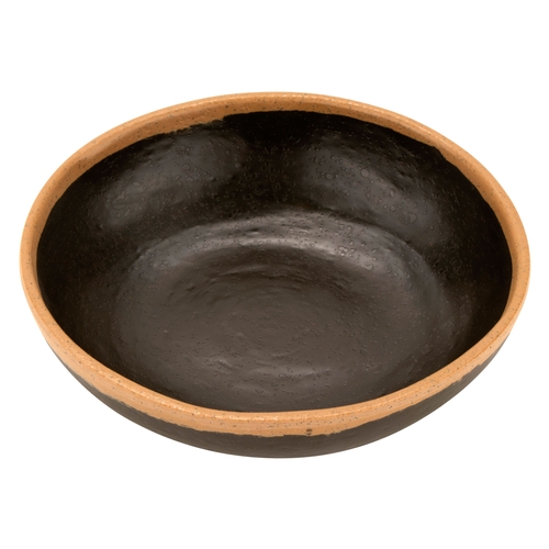 GET B-300-BR Pottery Market Brown Melamine 6.25" dia. Soup Bowl - 1 Doz