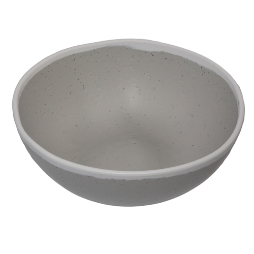 GET B-305-DVG Pottery Market Dove Gray Melamine 1.5 qt. Entrée Bowl- 1 Doz