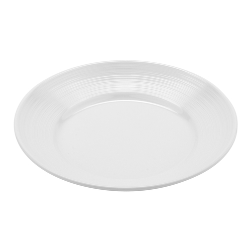 GET B-32-MN-W Minski White Melamine 1 qt. 10.5" dia. Textured Rim Bowl