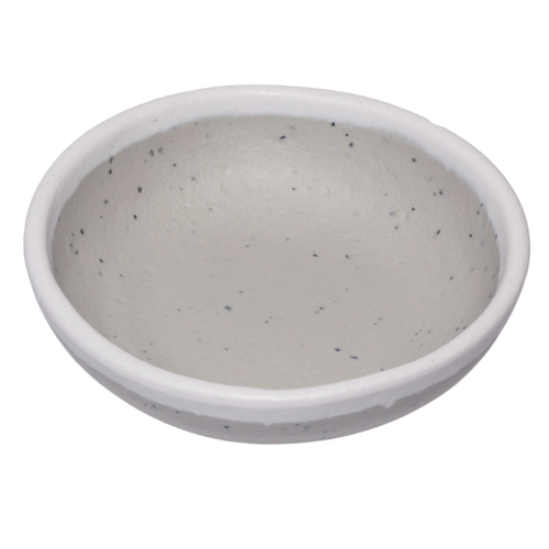 GET B-35-DVG Pottery Market Dove Gray Melamine 2.5 oz. Ramekin - 4 Doz
