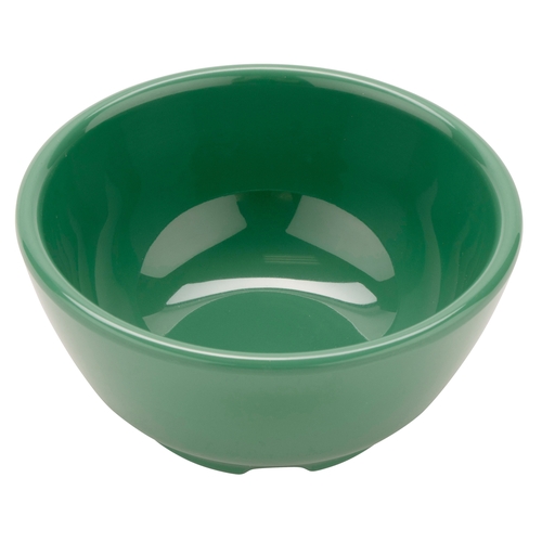GET B-45-FG Diamond Rainforest Green Melamine 10 oz. Mardi Gras Bowl