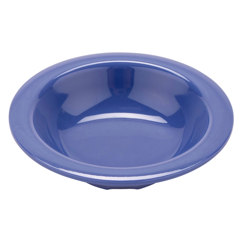 GET B-454-PB Diamond Peacock Blue Melamine 4.5 oz. Mardi Gras Bowl- 4 Doz