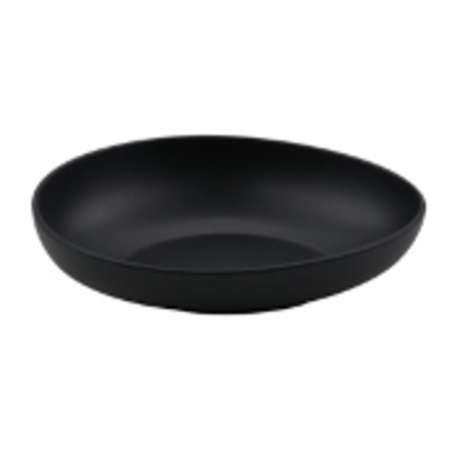 GET B-5000-DG Riverstone Dark Gray Melamine 50 oz. Entrée Bowl - 1 Doz