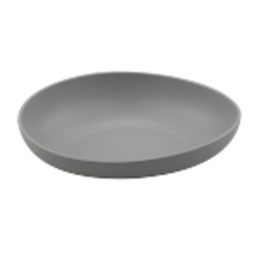 GET B-5000-LG Riverstone Light Gray Melamine 50 oz. Entrée Bowl - 1 Doz