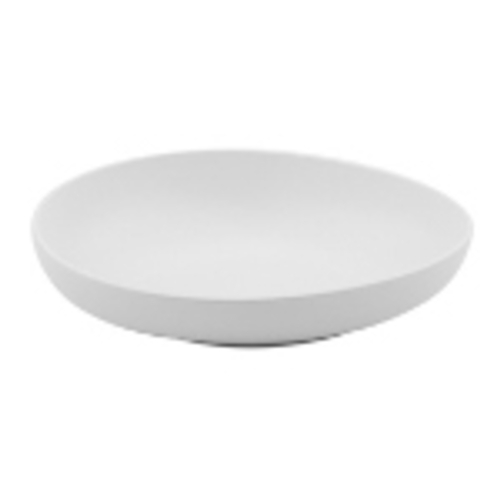 GET B-5000-W Riverstone White Melamine 50 oz. Entrée Bowl - 1 Doz