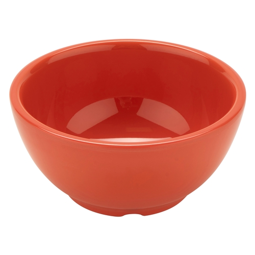 GET B-525-RO Diamond Rio Orange Melamine 16 oz. 5.25" dia. Bowl - 2 Doz