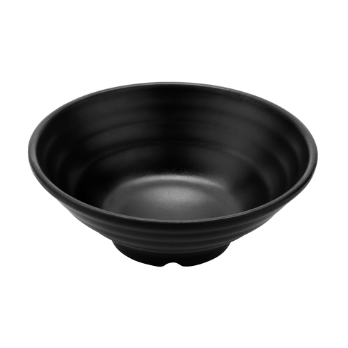 GET B-549-BK Nara Black Melamine 1.5 qt. 9" dia. Bowl - 1 Doz