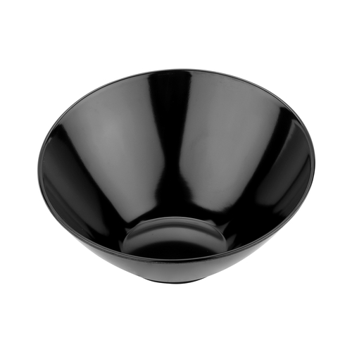 GET B-789-BK San Michele Black Melamine 1.1 qt. Cascading Bowl - 6 Each