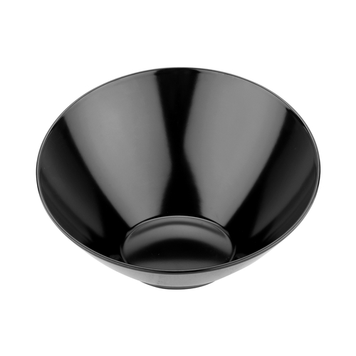 GET B-790-BK San Michele Black Melamine 1.9 qt. Cascading Bowl - 6 Each