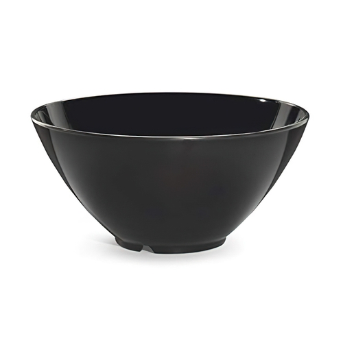 GET B-791-BK San Michele Black Melamine 4 qt. 11" dia. Bowl - 6 Each