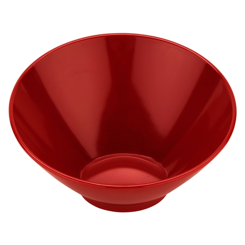 GET B-792-CR Diamond Harvest Cranberry Melamine 24 oz. Cascading Bowl