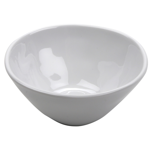GET B-8-AM-W Arctic Mill White Melamine 8 oz. Irregular Bowl - 2 Doz