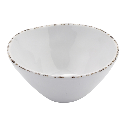 GET B-8-UM Urban Cream Melamine 8 oz. Irregular Bowl - 2 Doz