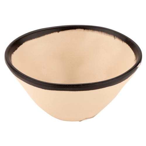 GET B-80-MA Pottery Market Manila Melamine 8 oz. Soup Bowl - 2 Doz