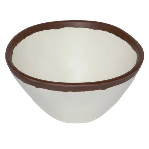 GET B-81-CRM Pottery Market Cream Melamine 8 oz. 5" dia. Side Dish- 2 Doz