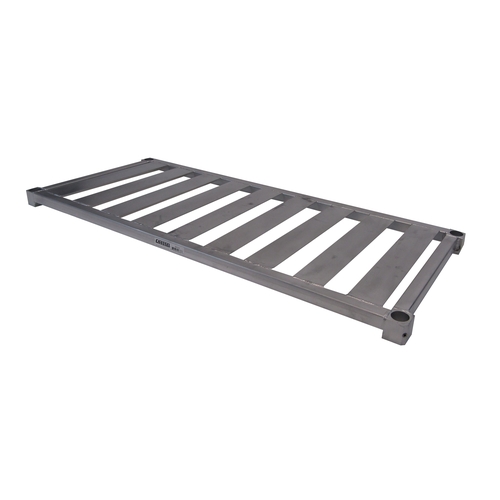 Channel Manufacturing BA2048 48"x 20" Aluminum Adjustable T-Bar Shelf w/ 2 Cross Supports
