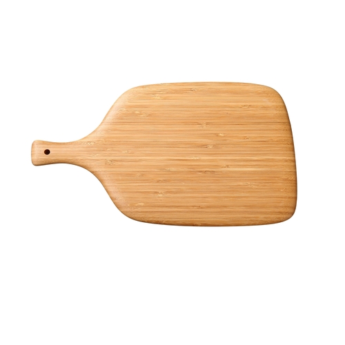 Yanco China BB-315 Bamboo 15"x8.25" Rectangular Serving Board w/ Handle - 1 Doz