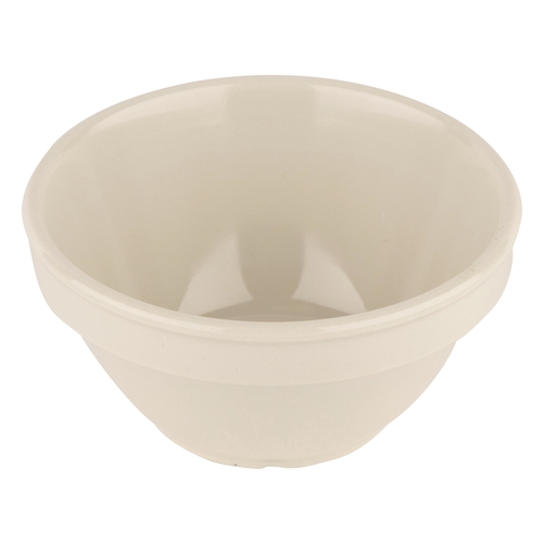 GET BC-170-DI Diamond Ivory Melamine 8 oz. 4.5" dia. Bouillon Cup - 4 Doz
