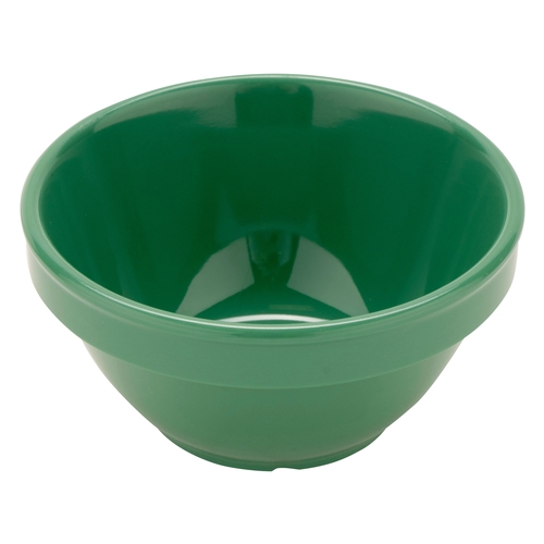 GET BC-170-FG Diamond Rainforest Green Melamine 8 oz. 4.5" dia. Bowl-4 Doz