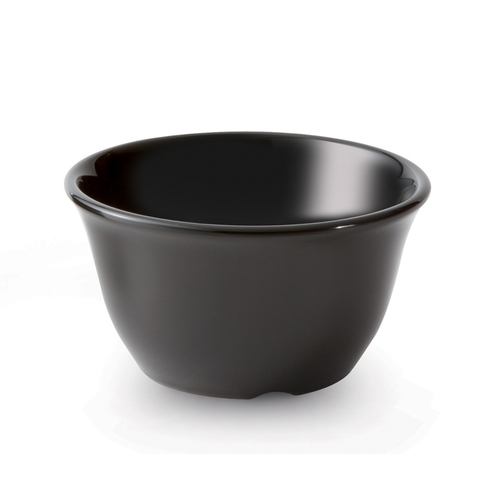 GET BC-70-BK Black Elegance Melamine 7 oz. 4" dia. Bouillon Cup - 4 Doz
