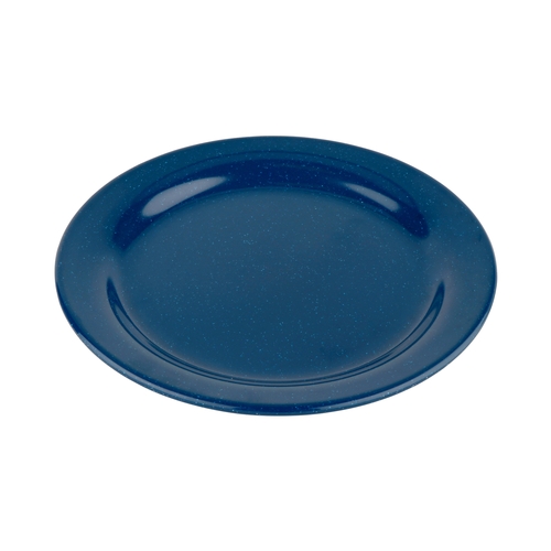 GET BF-010-TB Texas Blue Melamine 10" dia. Break-Resistant Plate - 1 Doz