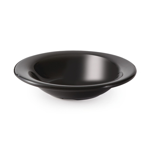 GET BF-050-BK Black Elegance Melamine 3.5 oz. Fruit Bowl - 4 Doz