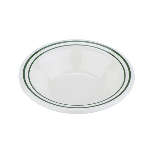 GET BF-070-EM Emerald White Melamine 10 oz. 6.25" dia. Soup Bowl - 4 Doz