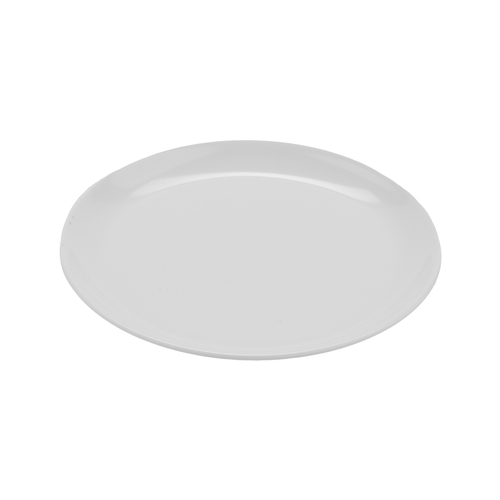 GET BF-1050-AW Settlement American White Melamine 10.5" dia. Plate - 1 Doz