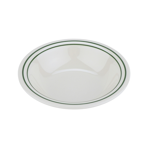 GET BF-725-EM Emerald White Melamine 14 oz. 7.25" dia. Salad Bowl - 2 Doz