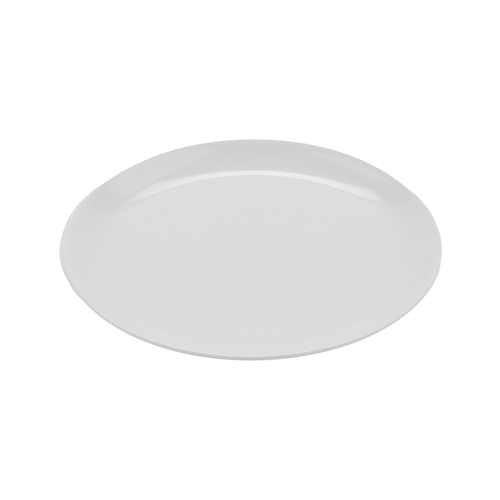 GET BF-950-AW Settlement American White Melamine 9.5" dia. Coupe Plate