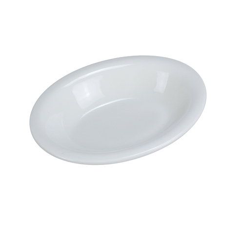 Yanco China BK-010 Accessories Super White Porcelain Oval Baking Dish - 1 Doz