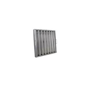 BK Resources BKGF-2016-4SH 16"H x 20"L Stainless Steel Hood Grease Filter