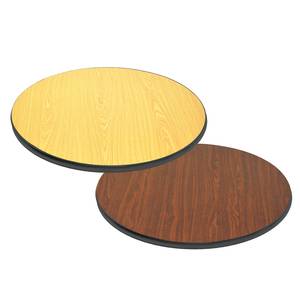 BK Resources BK-LT1-NW-30R 30" Round Reversible Laminate Table Top