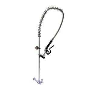 BK Resources BKF-SWMPR-WB-G OptiFlow Pre-Rinse Assembly w/ 44" Stainless Steel Hose